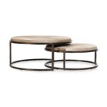 Hayword - Hide Nesting Coffee Tables - Canyon Sand - Image 3