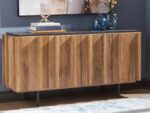 Quintavious - Accent Cabinet - Brown / Charcoal - Image 2