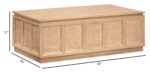 Burnham - Lift Top Storage Cocktail Table With Casters - Sable Dusk - Image 2