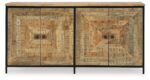 Camney - Accent Cabinet - Brown / Black - Image 3