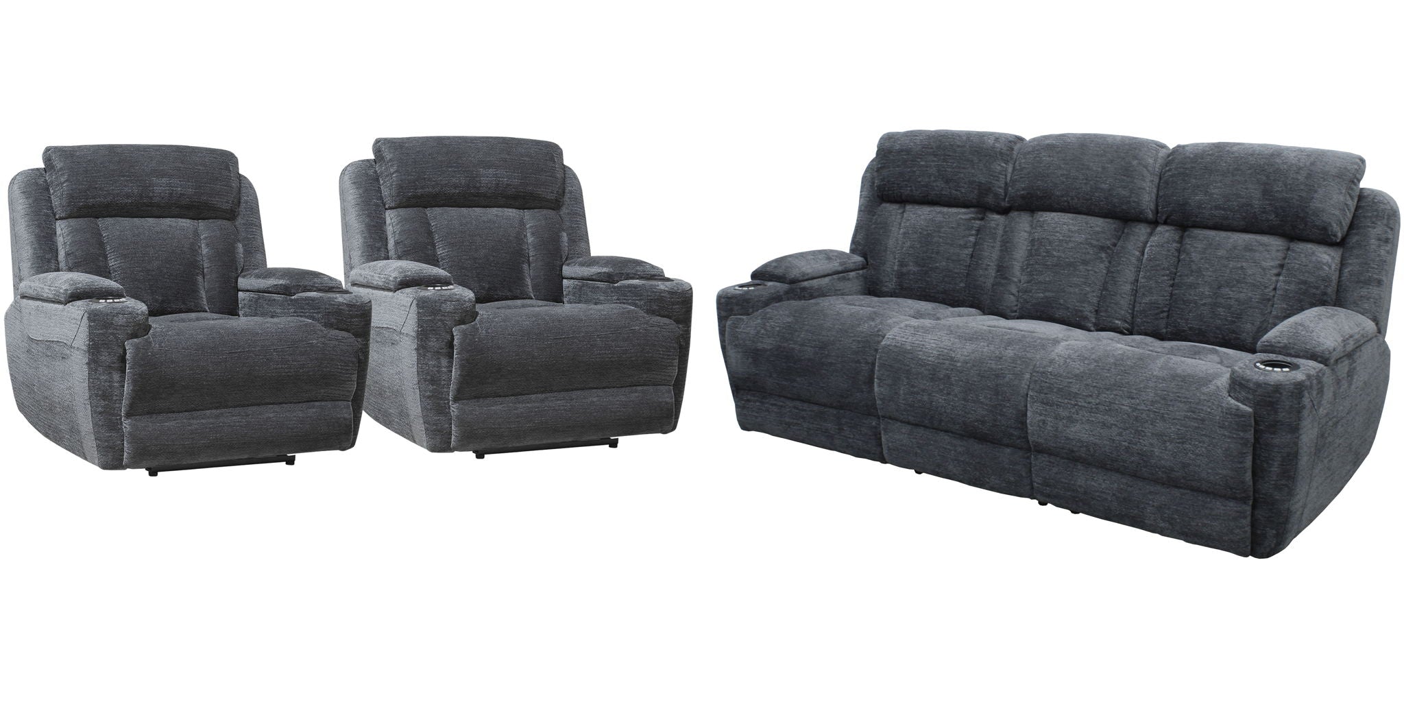 5fb8e100-b904-45a7-ab6c-30f768d4335b Dalton - Power Reclining Sofa Set - Image 1