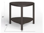 Hadleigh - Shaped Accent End Table - Image 4