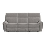 Jackpot - P1 Sofa With Heat Massage - Explore Light Gray - Image 3