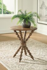 Jadner - Accent Table - Light Brown - Image 2