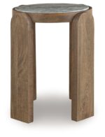 Gavrilley - Accent Table - Gray / White / Brown - Image 2