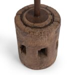 Amira - Large Round Accent Table - Dark Brown - Image 3