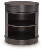 Leighmour - Accent Table - Dark Brown - Image 4
