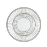 Lavinia - Chrome End Table - White - Image 3
