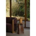 Blair - Accent Table Levante Marble - Orange - Image 3