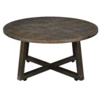 Industrial - 3 Piece Occasional Table Set - Brown - Image 3