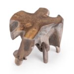 Cypress - Teak Root End Table - Image 4