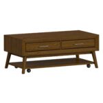 Santa Barbara - 2 Piece Occasional Table Set (Coffee Table & End Table) - Walnut - Image 3