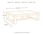 Watson - Rectangular Cocktail Table - Dark Brown - Image 2