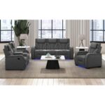 Blitz - Motion Sofa With DDT, Reading Light, Wireless Charger And LED - Image 7