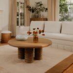 Treccia - Round Coffee Table - Oak - Image 3