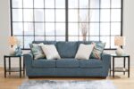 Cashton - Sofa - Blue - Image 2