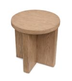 Hayden - Round End Table - Golden Oat - Image 3