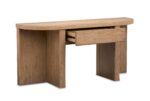 Hayden - Demilune Sofa Table - Golden Oat - Image 3