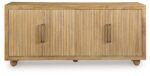 Niam - Accent Cabinet - Light Antique Beige - Image 3