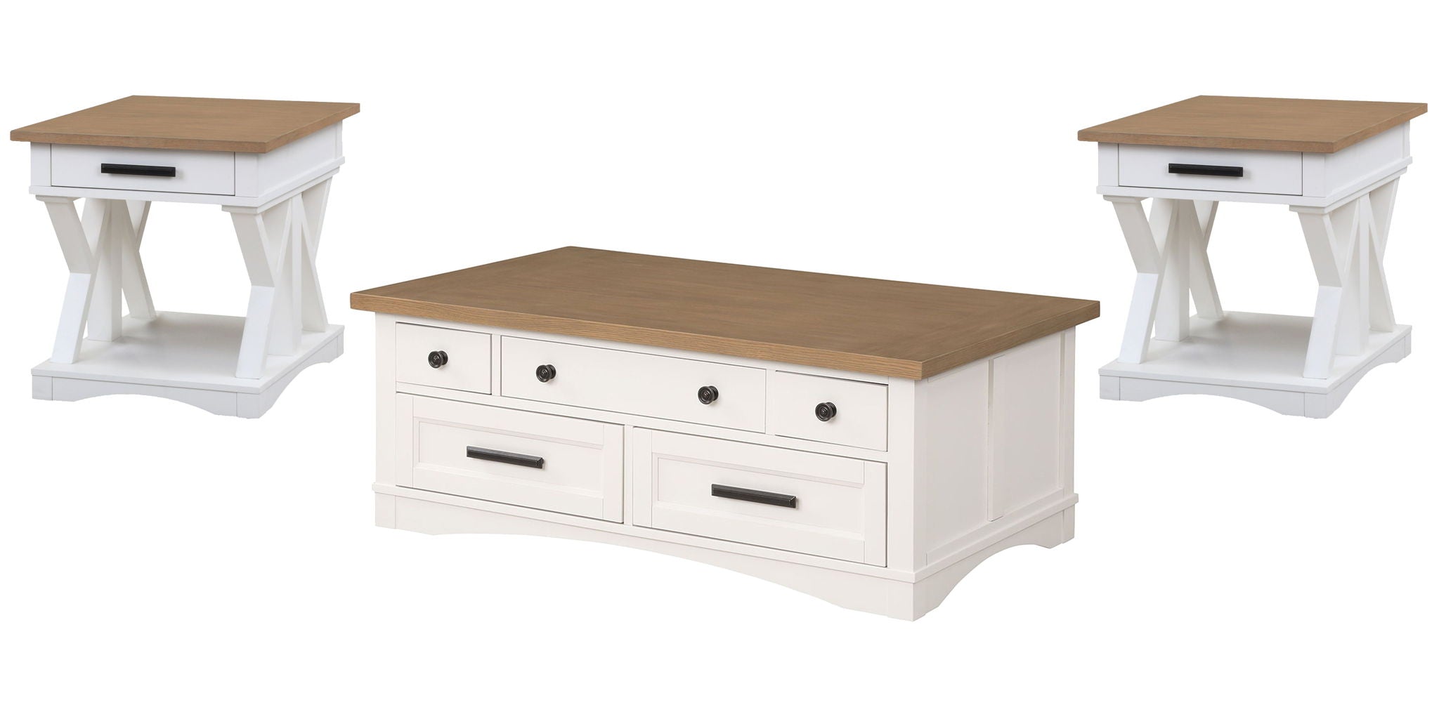 8228dc8b-3e02-489b-9983-adf3df4e2ed1 Americana Modern - Lift Top Cocktail Table Set - Image 1