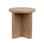 Hayden - Round End Table - Golden Oat - Image 4