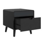 Halo - Square Smart End Table - Black - Image 3