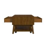 Santa Barbara - 2 Piece Occasional Table Set (Coffee Table & End Table) - Walnut - Image 4