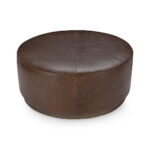 Clair - Leather Round Table - Image 14