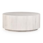 Layne - Round Coffee Table With Casters - Image 3