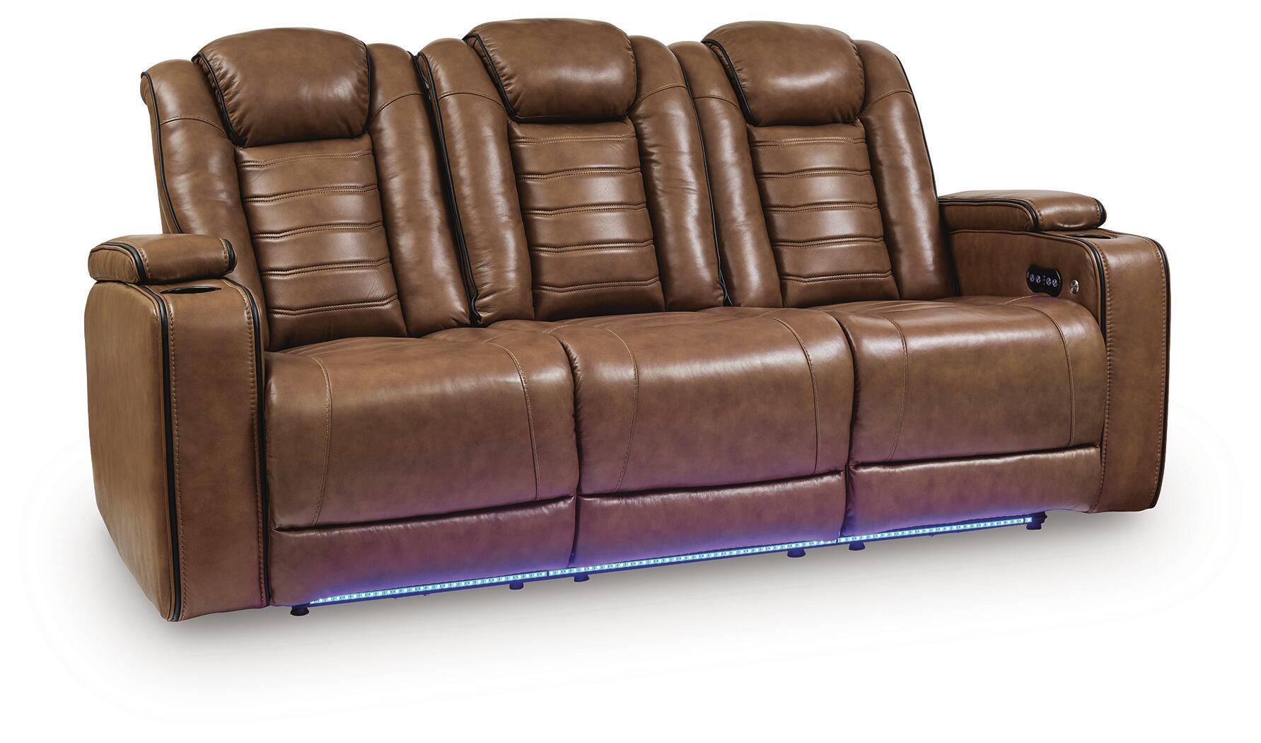 97451e69-4264-429a-853e-94f97577e12f Gruaro - Power Reclining Sofa With Adjustable Headrest - Amber - Image 1