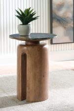 Caplow - Accent Table - Brown / Green - Image 3