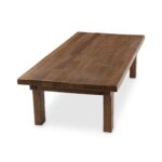 Carmel - Reclaimed Wood Rectangle Coffee Table - Earthy Terra - Image 4