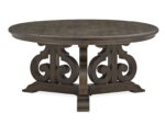 Bellamy - Round Cocktail Table - Peppercorn - Image 4