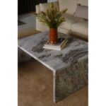 Rosa - Coffee Table Torrento Marble - Brown / Beige - Image 3