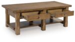 Vandenmore - Rectangular Cocktail Table - Medium Brown - Image 3