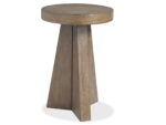 Lansbury - Round Accent End Table - Antique Wheat - Image 3