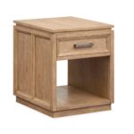 Burnham - Rectangular End Table - Sable Dusk
