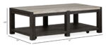 Plum Creek - Rectangular Cocktail Table With Casters - Ravenwood Black - Image 4