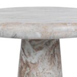 Huxley - Marble Round Accent Table - Image 3