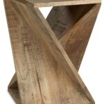 Zalemont - Accent Table - Distressed Brown