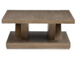Lansbury - Square Cocktail Table With Casters - Antique Wheat - Image 3