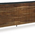 Darrey - Accent Cabinet - Natural / Brown