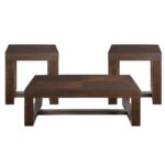 Hardy - 3 Piece Occasional Table Set (Coffee Table And Two End Tables) - Cherry