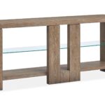 Cypress - Console Sofa Table - Spiced Brown