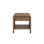 Elure - Waterfall End Table - Latte