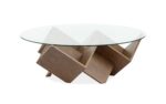Vector - Round Cocktail Table - Russet - Image 4