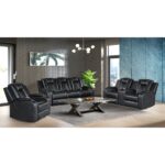 Carlo - Power Motion Sofa With Power Headrest, Dropdown Table, Power Strip, LED And Reading Light - Image 6