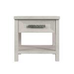 Avalanche - End Table With USB - Antique White - Image 3