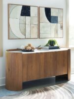Fitzroy - Accent Cabinet - Brown / White - Image 4