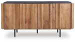 Quintavious - Accent Cabinet - Brown / Charcoal - Image 4